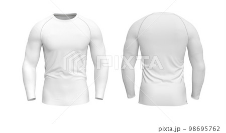 Gym king nens sport tempo base layer Long Sleeve white t-shirt.  98695762