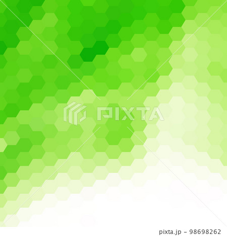 Green hexagon background. Geometric abstraction. Vector illustration Green hexagon background. Geometric abstraction. Vector illustration 98698262