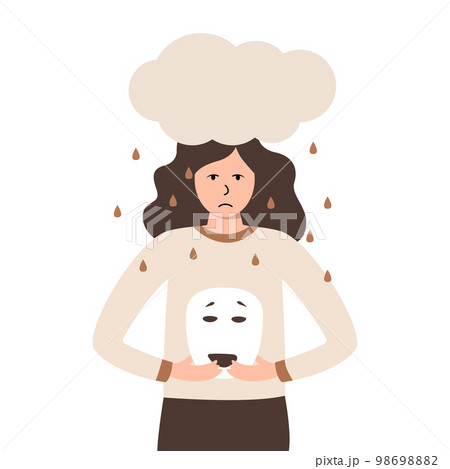 Female Character Depression, Stress. Something seems to be missing inside 98698882