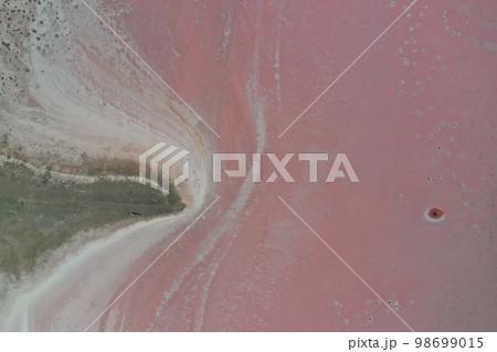 上空から見たピンクレイク 上空から見たピンクレイク 98699015