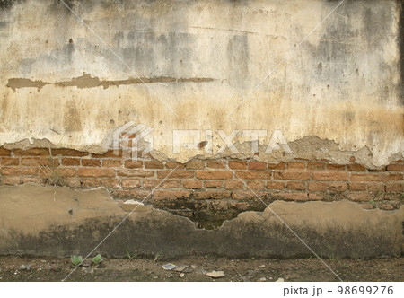 Old dilapidated wall for texture background work Old dilapidated wall for texture background work 98699276