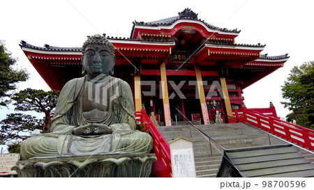 銚子飯沼山圓福寺と銚子大仏 銚子飯沼山圓福寺と銚子大仏 98700596