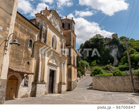 Pietravairano, a medieval village in the province of Caserta, Italy. Pietravairano, a medieval village in the province of Caserta, Italy. 98700847