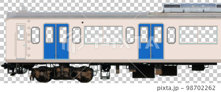 Pixel-style commuter train (Senseki Line 103 series: low cab) Pixel-style commuter train (Senseki Line 103 series: low cab) 98702262