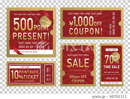 Campaign and coupon banners 98702311