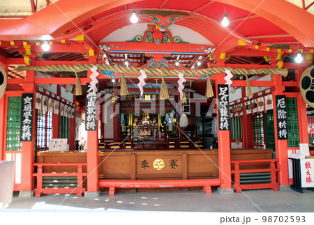 学問の神様　足の神様　服部天神宮 98702593