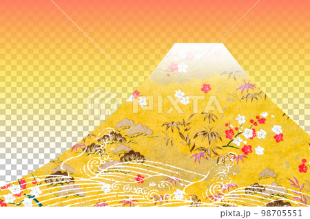 富士山 年賀 富士山 年賀 98705551