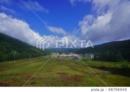 キロロスノーワールドのゲレンデとマウンテンセンター 98706949