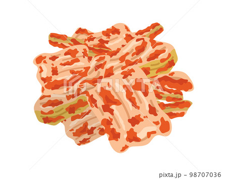 キムチの漬物のイラスト 98707036