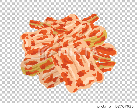 キムチの漬物のイラスト 98707036