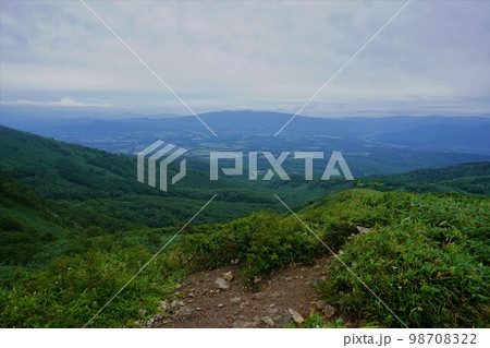 ニセコアンヌプリからの昆布岳 ニセコアンヌプリからの昆布岳 98708322