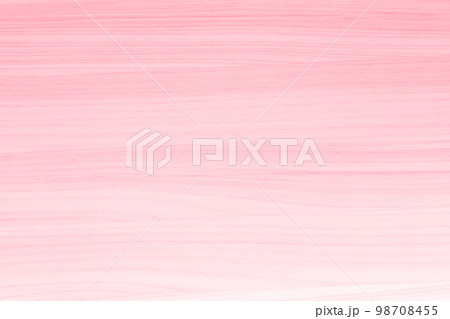 木の板のアップ　ピンク色のグラデーション 98708455