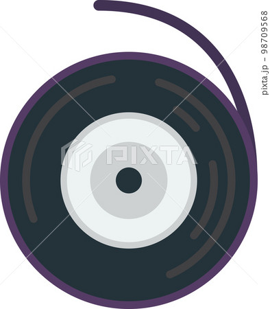 movie tape illustration in minimal style movie tape illustration in minimal style 98709568