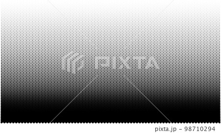 Basic gradient dot halftone pattern background 98710294