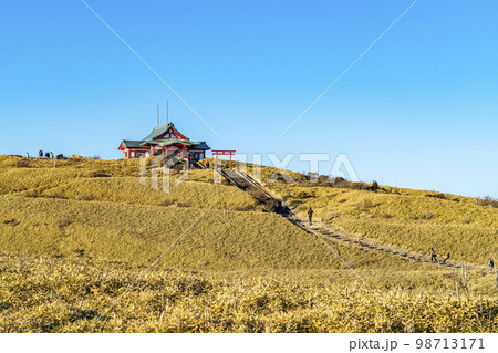 【神奈川県】箱根駒ヶ岳にあるパワースポットの箱根元宮 98713171