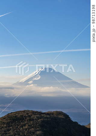【神奈川県】箱根駒ヶ岳から見る雄大な富士山 98713198