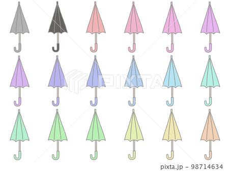 傘のイラスト素材 傘のイラスト素材 98714634