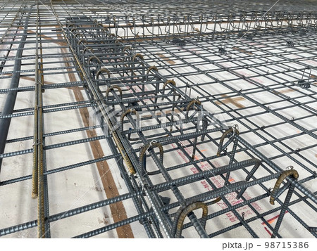 機械基礎土間配筋 | 機械基礎配筋 図面 – RMEC