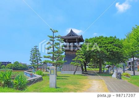 名古屋市、宮の渡し公園の風景 名古屋市、宮の渡し公園の風景 98717207