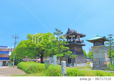 名古屋市、宮の渡し公園の風景 名古屋市、宮の渡し公園の風景 98717210