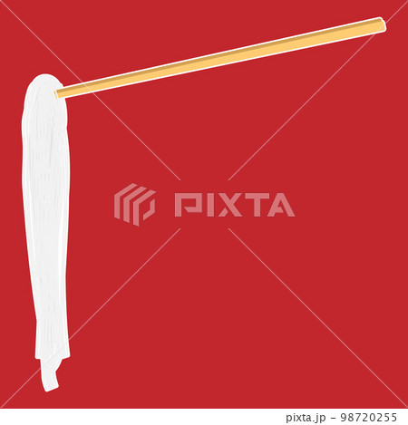 そうめんをつかむ箸・右(白フチあり) そうめんをつかむ箸・右(白フチあり) 98720255