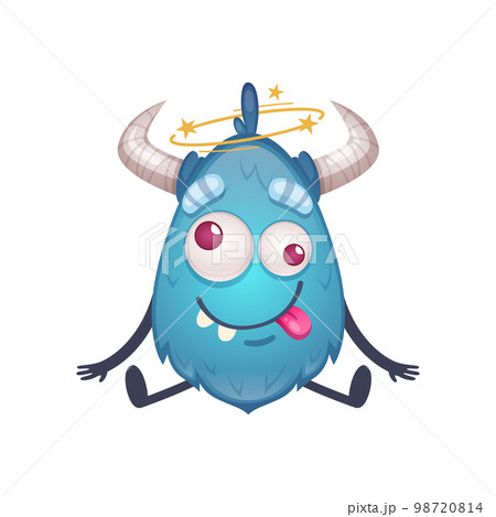 Cartoon Creature Illustration Cartoon Creature Illustration 98720814