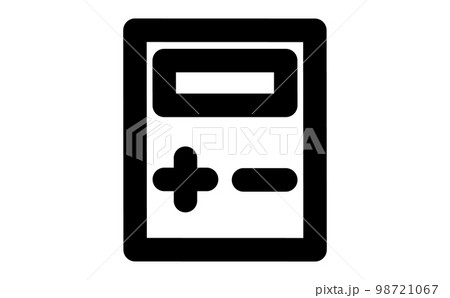 電卓のアイコン01 電卓のアイコン01 98721067