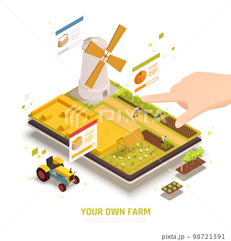 Mobile Farm Gaming Composition 98721391