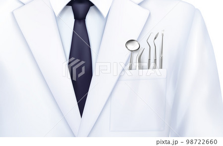 Dentists Suit Tools Composition 98722660