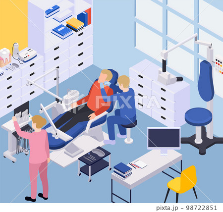 Dental Clinic Illustration 98722851