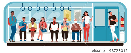 Metro Illustration Flat 98723015
