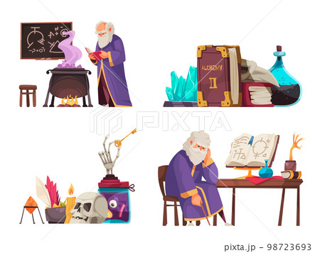 Cartoon Alchemy Compositions Cartoon Alchemy Compositions 98723693