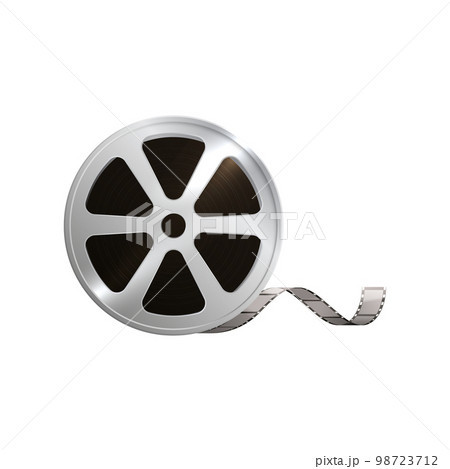 Realistic Reel Bobbin Composition 98723712