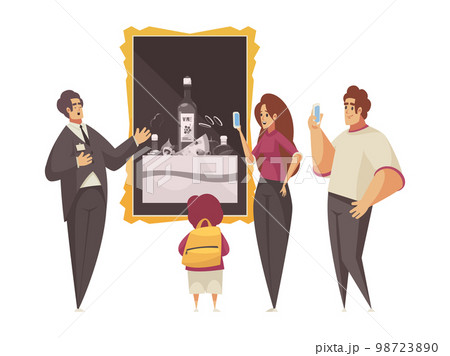 Art Gallery Excursion Composition 98723890