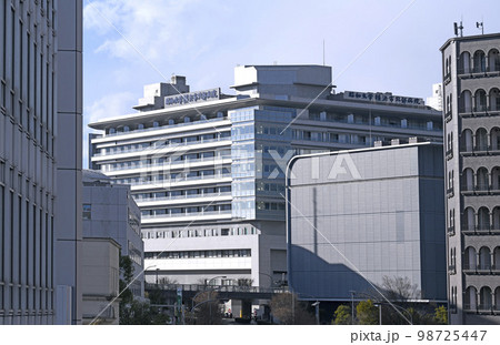 日本の横浜都市景観 昭和大学横浜市北部病院などを望む＝横浜市都筑区 98725447