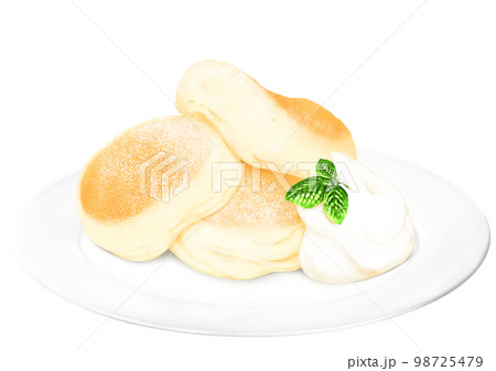 スフレパンケーキ ホットケーキ 98725479