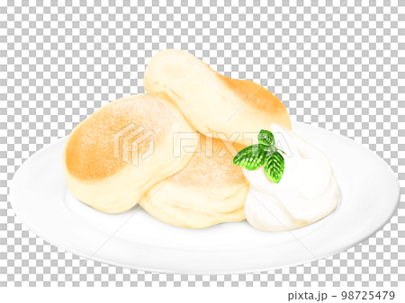 スフレパンケーキ ホットケーキ 98725479