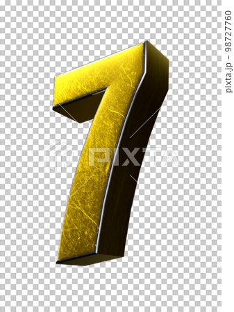 7 gold 3D. 7 gold 3D. 98727760