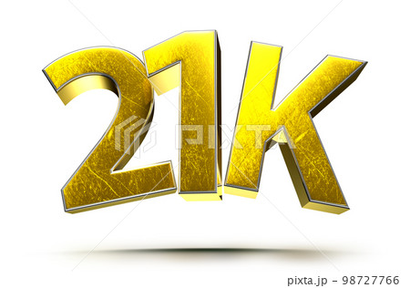 21K Gold 3D. 98727766