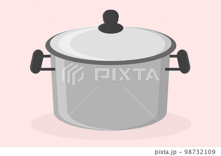 metal saucepan with lid for soup kitchen utensils for cooking item 98732109