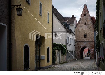 Landsberg am Lech, famous medieval village over the bavarian romantic road 98732413