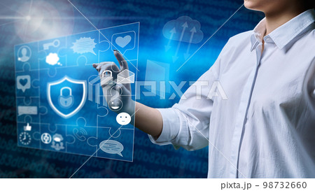 Information security of the communication network, secure access to the Internet 98732660