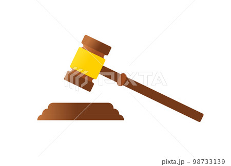 Gavel of justice 98733139