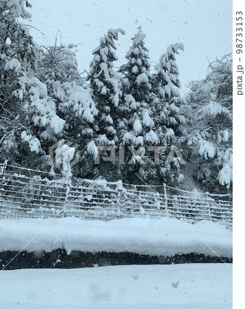 高速道路 雪 高速道路 雪 98733153