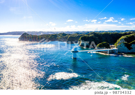 鵜原理想郷と勝浦海中公園（千葉県勝浦市） 98734332