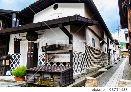 中山道 福島宿 ~なまこ壁の土蔵~ 中山道 福島宿 ~なまこ壁の土蔵~ 98734483