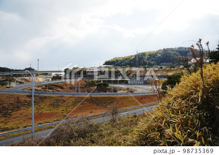 淡路インターチェンジの風景 淡路インターチェンジの風景 98735369