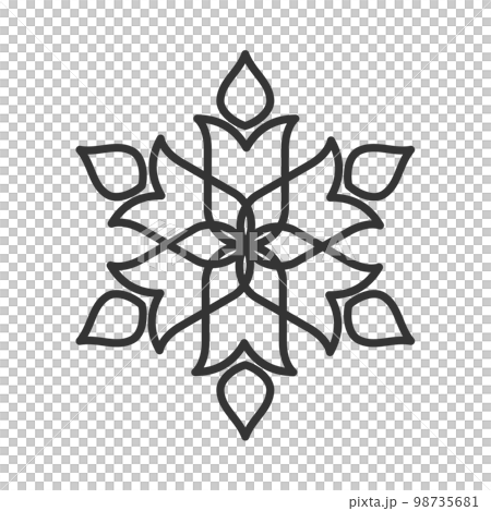 Floral ornament logo template Icon Illustration Brand Identity.Isolated and flat illustration. Vector graphic Floral ornament logo template Icon Illustration Brand Identity.Isolated and flat illustration. Vector graphic 98735681