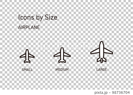 Airplane icon Airplane icon 98736704