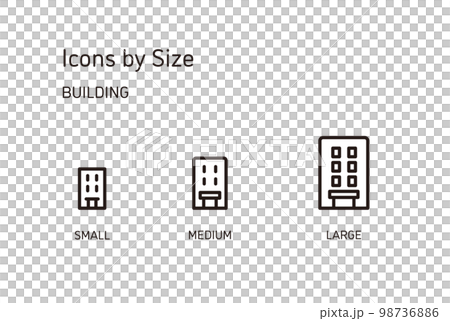 ビル 建物 アイコン ビル 建物 アイコン 98736886